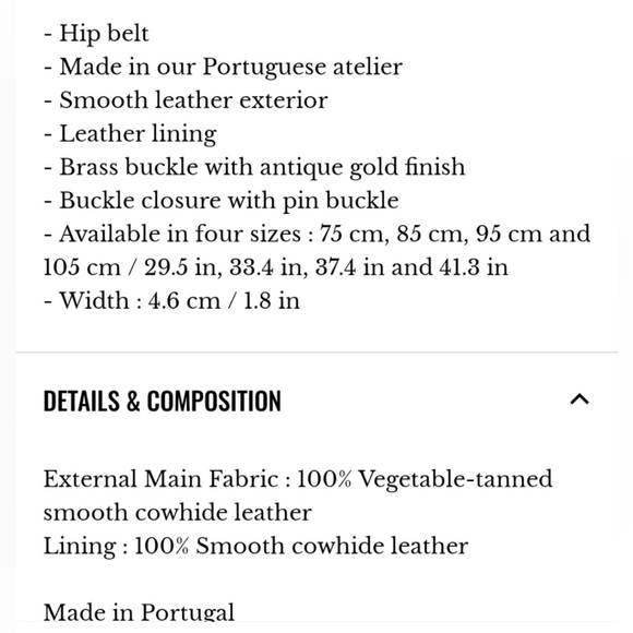 Sezane Alicia Belt - Picture 7 of 7